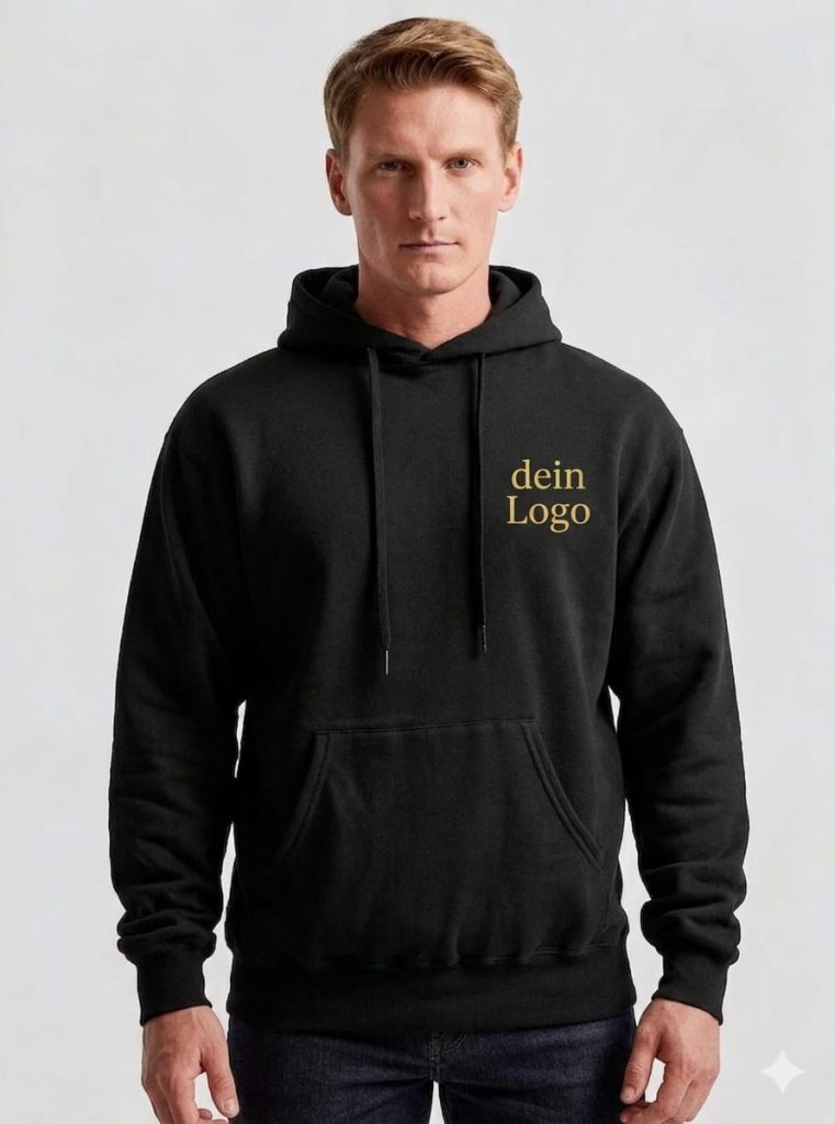 Bestickter Hoodie nach Wunsch