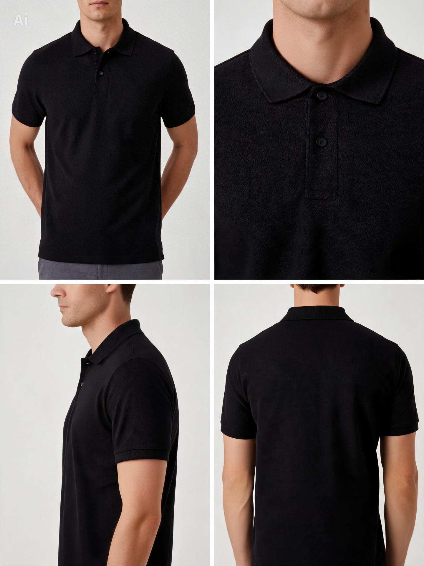 Personalisiertes Polo-Shirt :Professionelle Stickerei nach Wunsch – Bild 2
